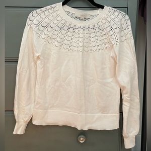 Cream LOFT Sweater